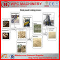 Certificada CE Pulverizador automático de madera para virutas de madera, aserrín, cáscara de arroz